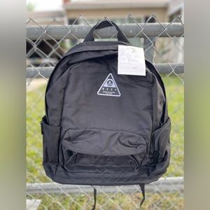 Black backpack